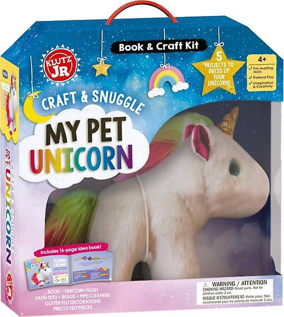Craft & Snuggle: My Pet Unicorn (Klutz Junior) Toy – 3 Feb. 2022