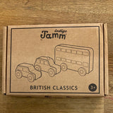 Indigo Jamm British Classics Wooden Cars