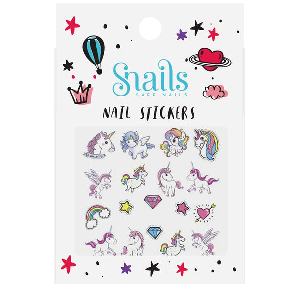 Snails Nail Stickers – Unicorn
