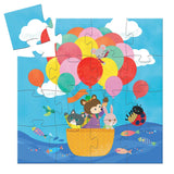 Djeco (Dj07270) 16 piece Puzzle - Hot Air Balloon