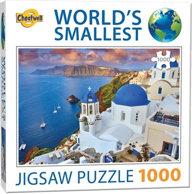 WORLD'S SMALLEST PUZZLE: SANTORINI (1000 Pieces)