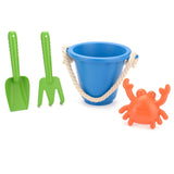 Yello-Recycled Eco Beach Bucket Playset made from 100% recycled plastic