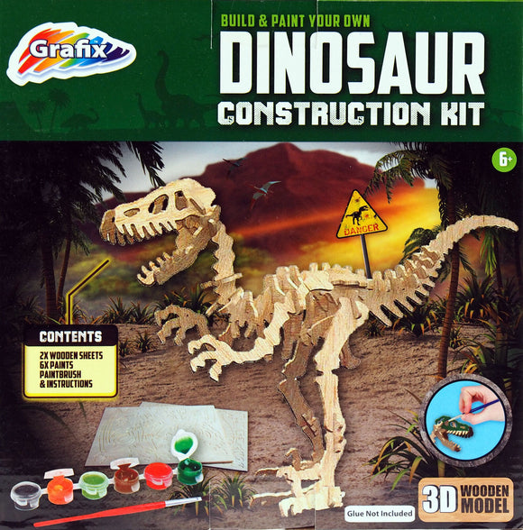 Build And Paint Your Own T Rex Dinosaur 6 Years
